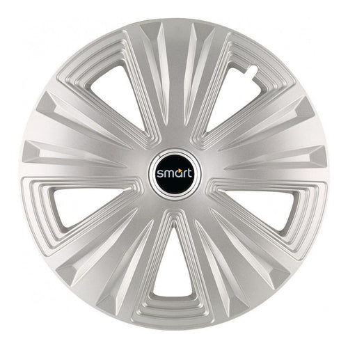 Set 4 Capace Roti, potrivite jantelor de R16, pentru Smart, model glory Gri