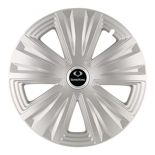 Set 4 Capace Roti, potrivite jantelor de R16, pentru SsangYoung, model glory Gri