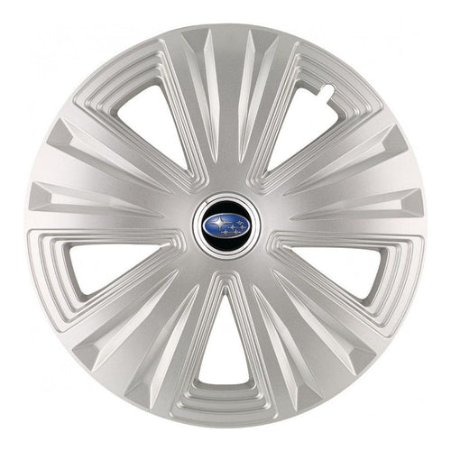 Set 4 Capace Roti, potrivite jantelor de R16, pentru Subaru, model glory Gri