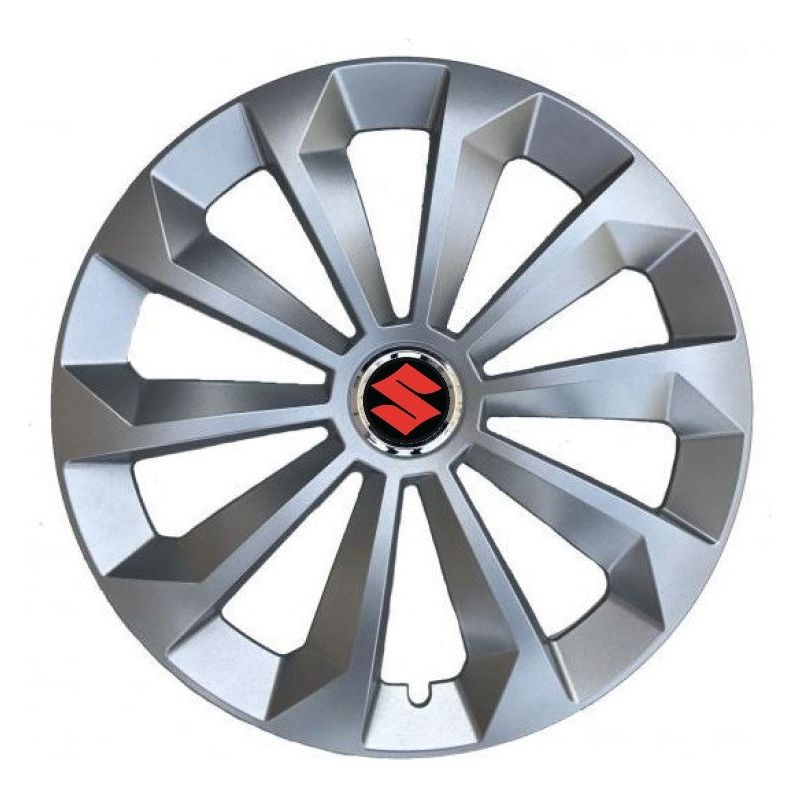 Set 4 Capace Roti, potrivite jantelor de R16, pentru Suzuki, model fame cromat