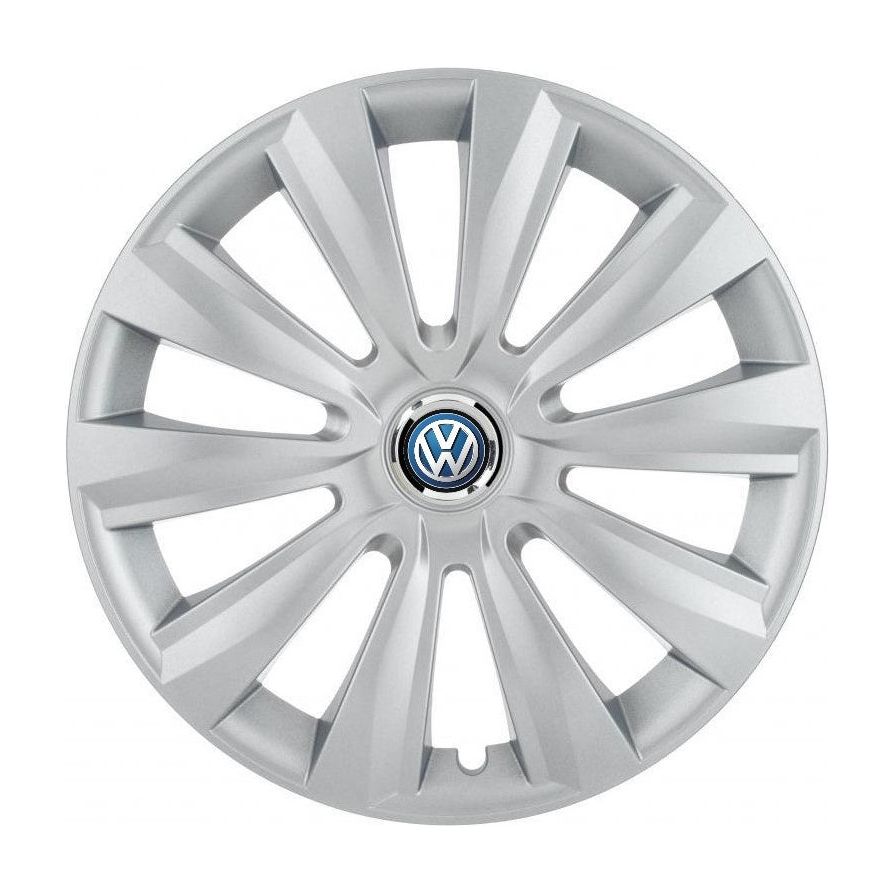 Set 4 Capace Roti, potrivite jantelor de R16, pentru Volkswagen, model delta cromat