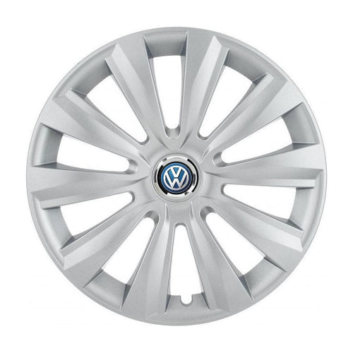 Set 4 Capace Roti, potrivite jantelor de R16, pentru Volkswagen, model delta cromat