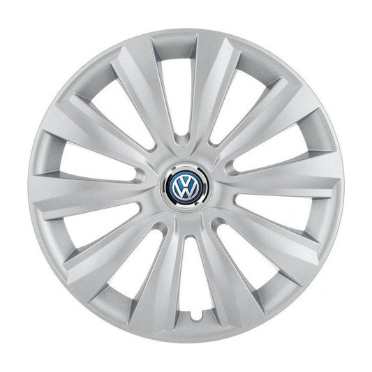 Set 4 Capace Roti, potrivite jantelor de R16, pentru Volkswagen, model delta cromat