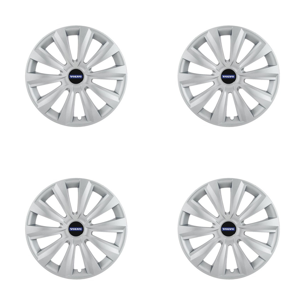 Set 4 Capace Roti, potrivite jantelor de R16, pentru Volvo, model delta cromat