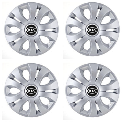 Set 4 Capace Roti, potrivite jantelor de R17, Compatibil Cu Kia, model top crom