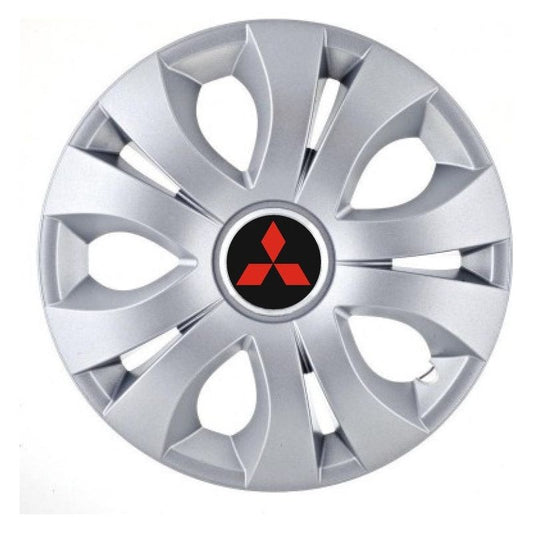 Set 4 Capace Roti, potrivite jantelor de R17, Compatibil Cu Mitsubishi, model top crom