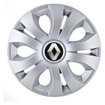 4 darabos dísztárcsa készlet, R17 felnikre alkalmas, Renault-val kompatibilis, krómozott felső modell
