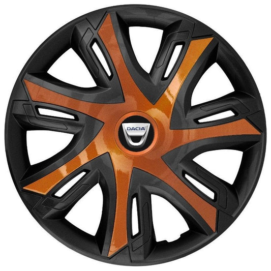 4 db-os Power bicolor Cooper R16 dísztárcsa készlet, Dacia kompatibilis