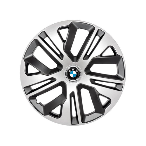 Set 4 Capace Roti 14 inchi (R14) Raven Gri-Negru, Compatibile Cu BMW