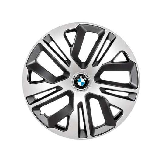 Set 4 Capace Roti 15 inchi (R15) Raven Gri-Negru, Compatibile Cu BMW