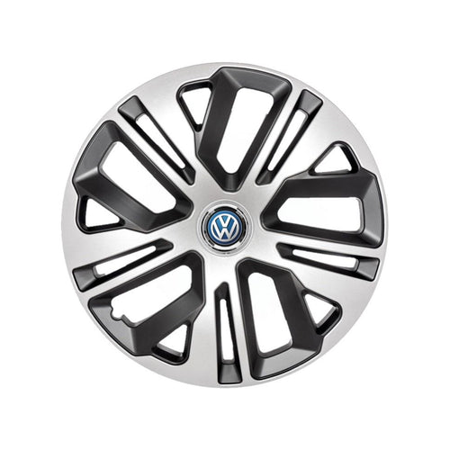 Set 4 Capace Roti 15 inchi (R15) Raven Gri-Negru, Compatibile Cu Volkswagen