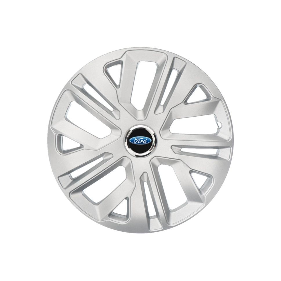 Set 4 Capace Roti 14 inchi (R14) Raven Gri, Compatibile Cu Ford