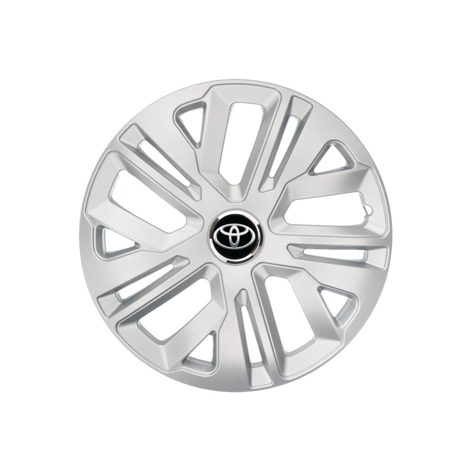 Set 4 Capace Roti 14 inchi (R14) Raven Gri, Compatibile Cu Toyota