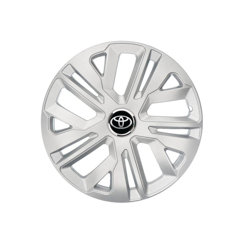 Set 4 Capace Roti 14 inchi (R14) Raven Gri, Compatibile Cu Toyota