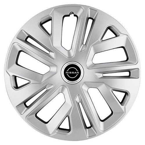 Set 4 Capace Roti 14 inchi (R14) Raven Gri, pentru Nissan Nou