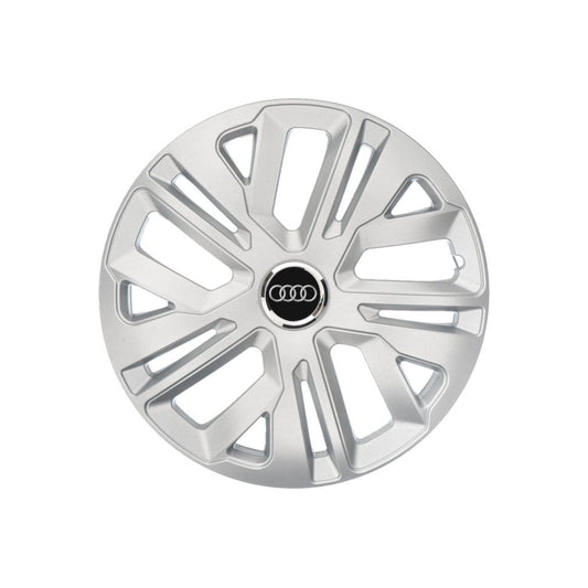 Set 4 Capace Roti 15 inchi (R15) Raven Gri, Compatibile Cu Audi