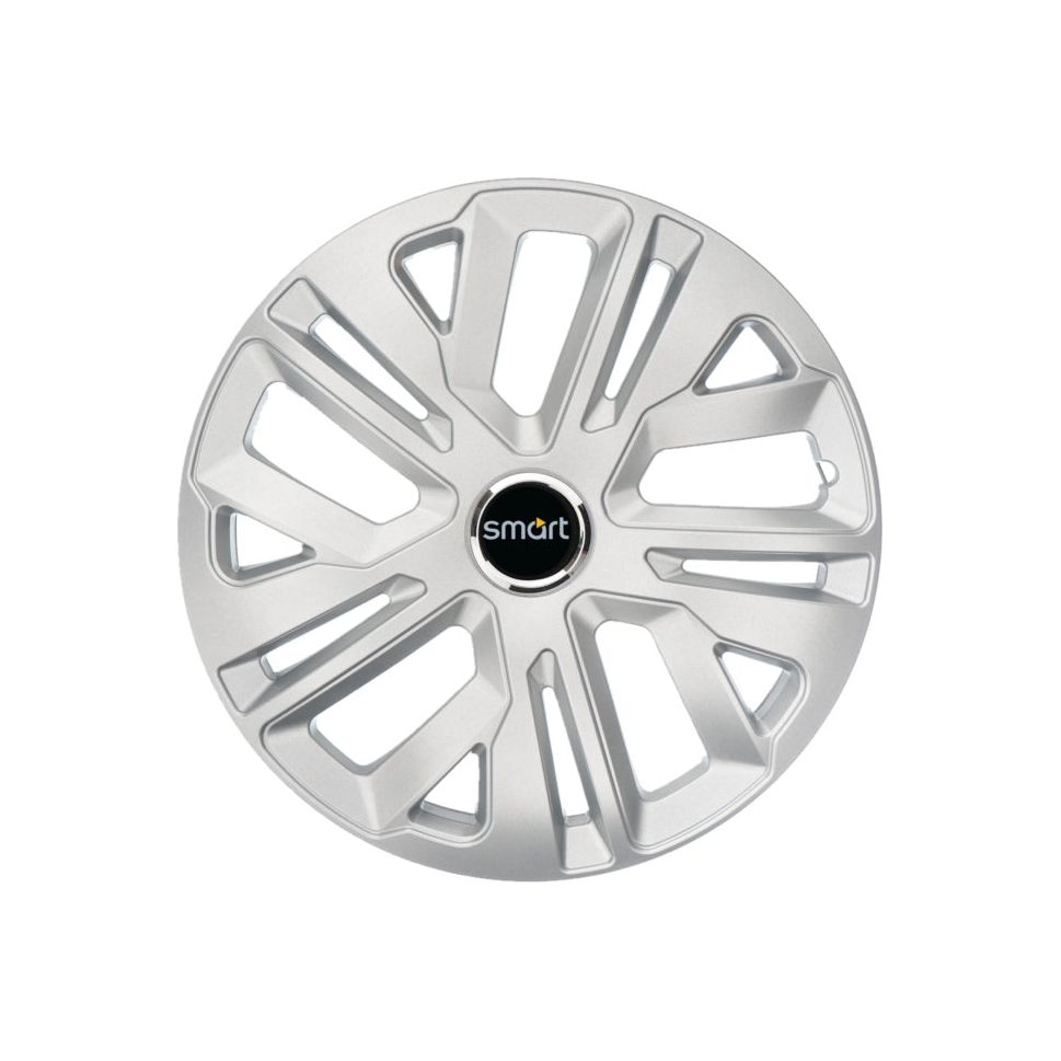 Set 4 capace roti Raven Gri R15, pentru gama auto SMART