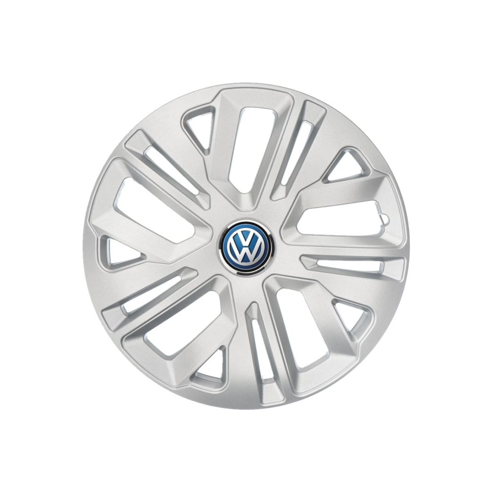 Set 4 Capace Roti 15 inchi (R15) Raven Gri, Compatibile Cu Volkswagen