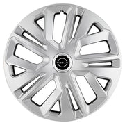 Set 4 Capace Roti 16 inchi (R16) Raven Gri , pentru Nissan Nou