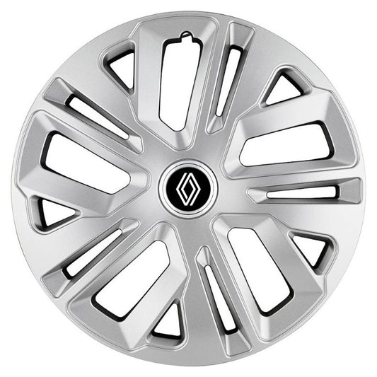 Set 4 Capace Roti 16 inchi (R16) Raven Gri , pentru Renault Nou