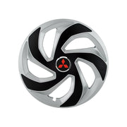 4 db-os Rex szürke-fekete kerékborítás készlet R15, Mitsubishi-kompatibilis