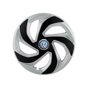 Set 4 capace rotI Rex Gri-Negru R15 pentru gama auto VW