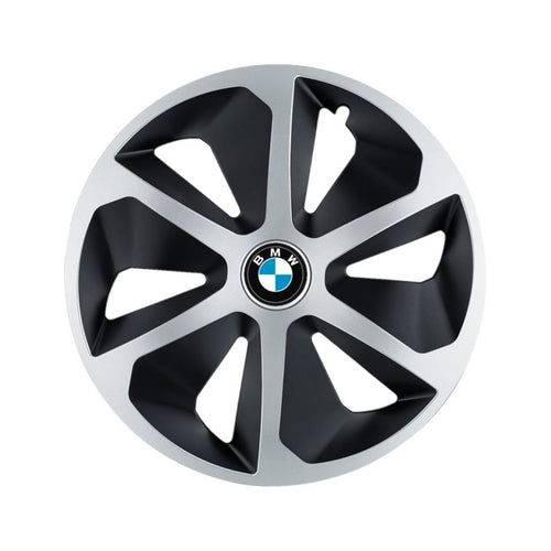Комплект 4 таса Roco Сиво-Черен R13 за автомобили BMW