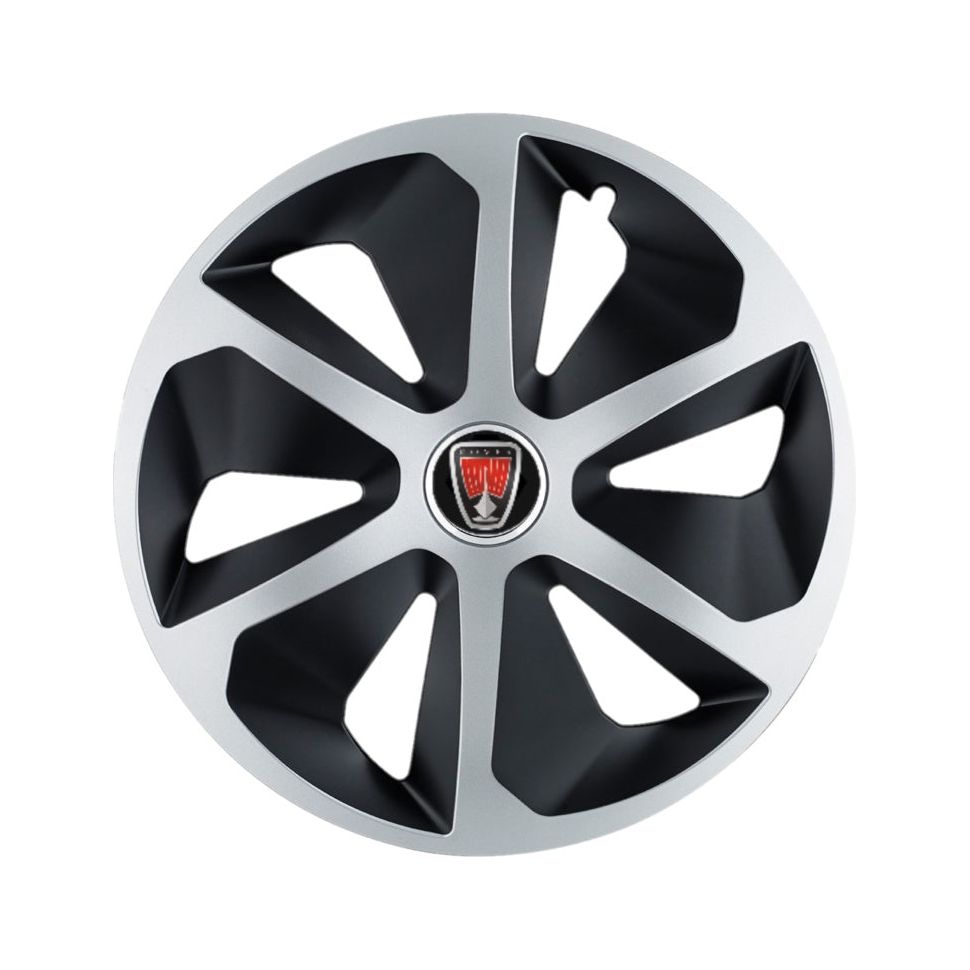 Set 4 capace roti Roco Gri-Negru R13 pentru gama auto Range Rover