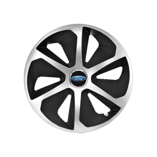 Комплект 4 таса Roco Сиво-Черен R14 Съвместими с Ford
