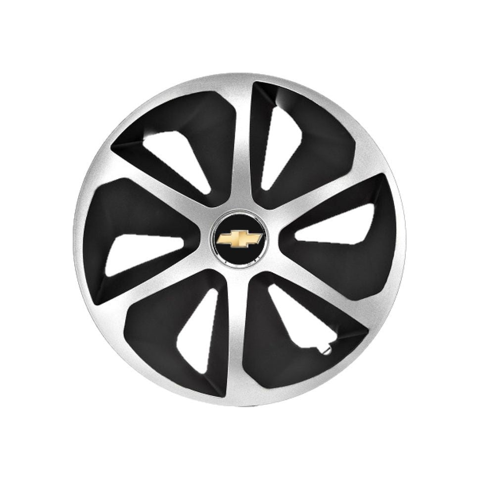 Set 4 capace roti Roco Gri-Negru R16 pentru gama auto Chevrolet