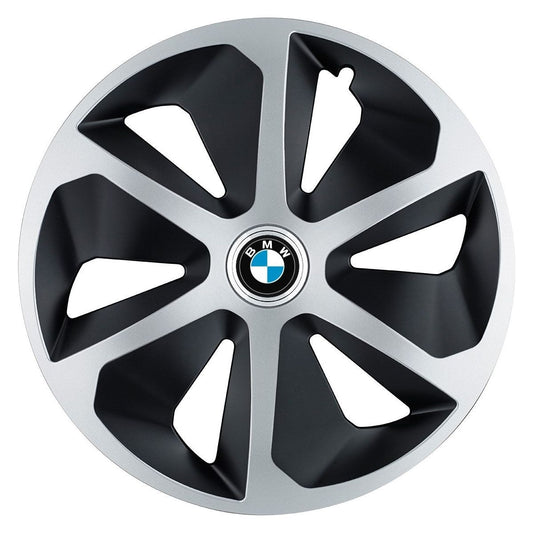 4 darabos Roco szürke-fekete R17 dísztárcsa készlet BMW személygépkocsikhoz