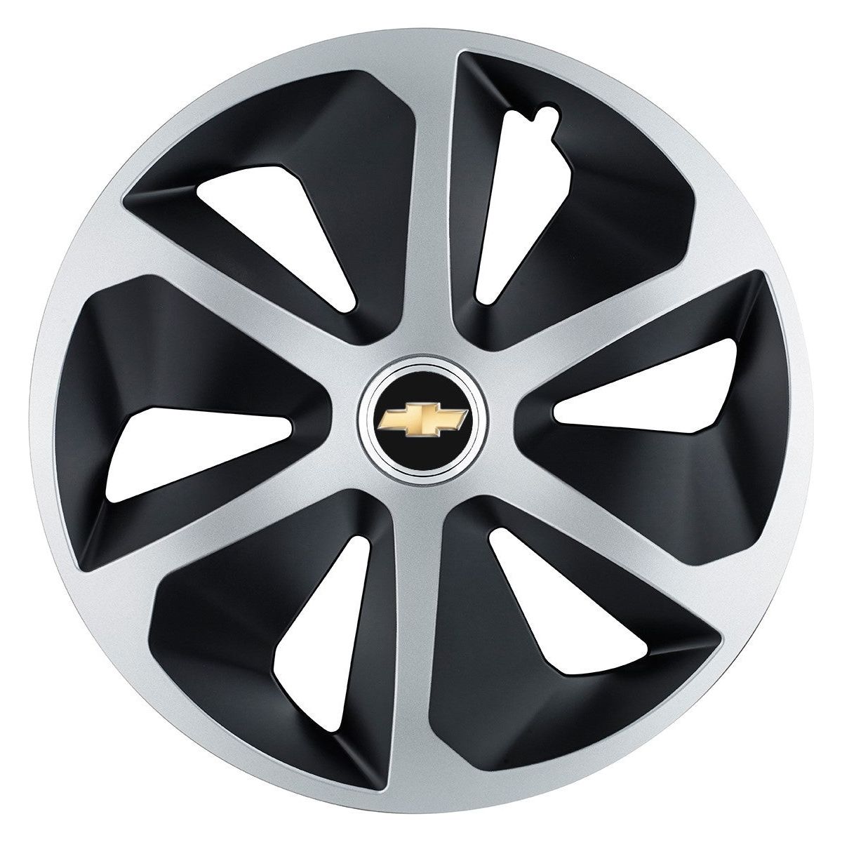 Set 4 capace roti Roco Gri-Negru R17 pentru gama auto Chevrolet