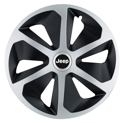 Комплект 4 таса Roco Сиво-Черен R17 за автомобили Jeep