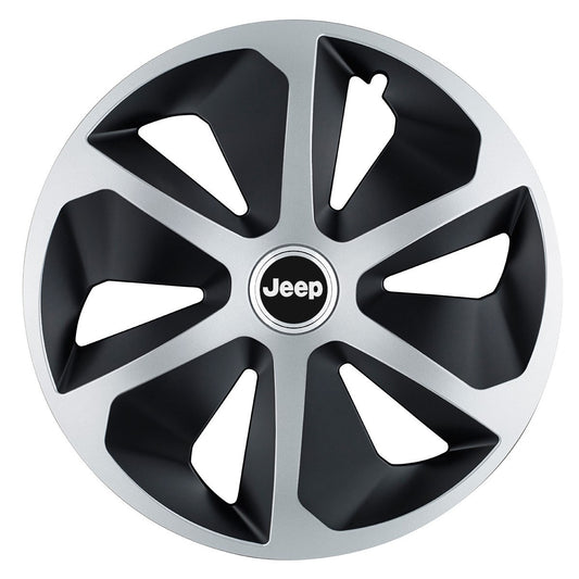 4 darabos Roco szürke-fekete R17-es dísztárcsa Jeep autókhoz