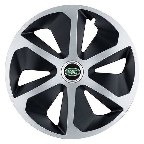 Set 4 capace roti Roco Gri-Negru R17 pentru gama auto Land Rover