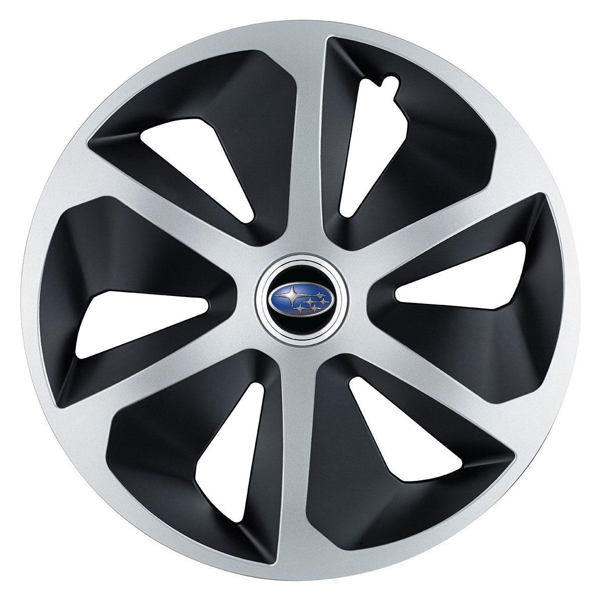 Set 4 capace roti Roco Gri-Negru R17 pentru gama auto Subaru