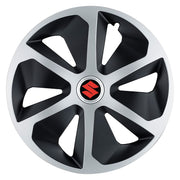 Set 4 capace roti Roco Gri-Negru R17 pentru gama auto Suzuki