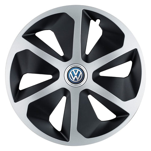 Set 4 capace roti Roco Gri-Negru R17 pentru gama auto Volkswagen