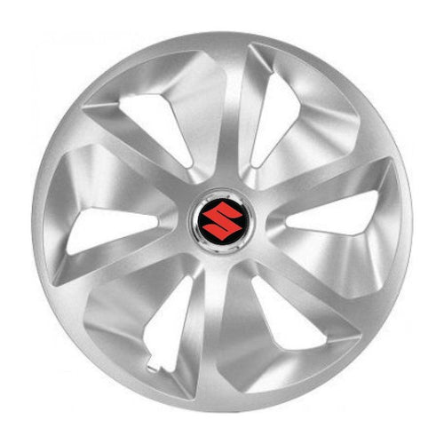Set 4 Capace Roti Roco Gri R14, pentru Suzuki