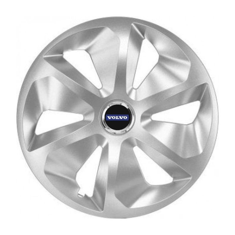 Set 4 Capace Roti Roco Gri R14, pentru Volvo