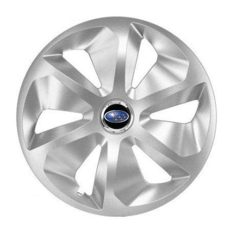 Set 4 Capace Roti Roco Gri R15, pentru Subaru