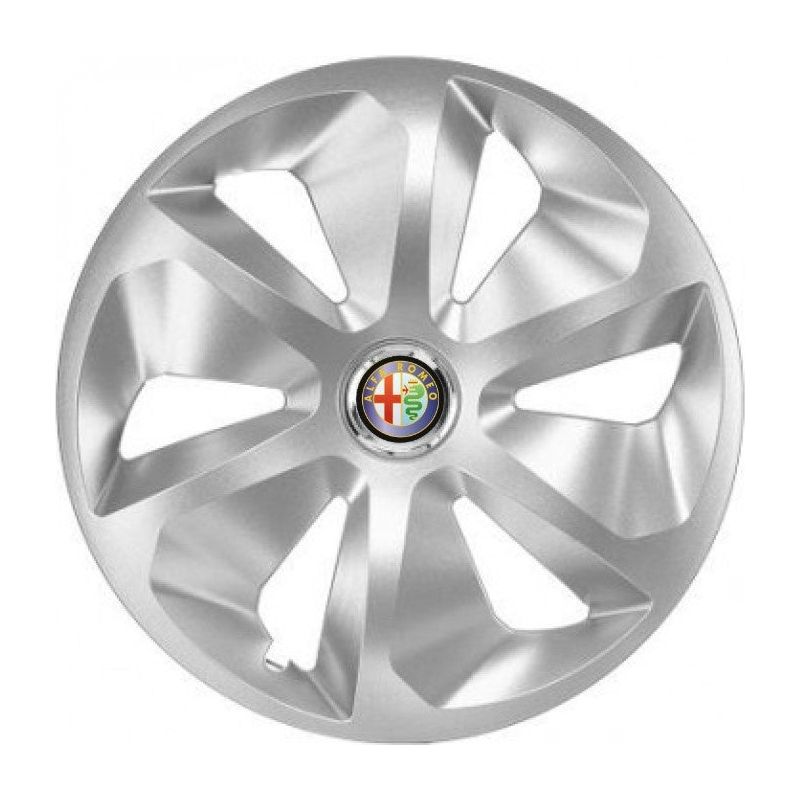 Set 4 Capace Roti Roco Gri R16, pentru Alfa Romeo