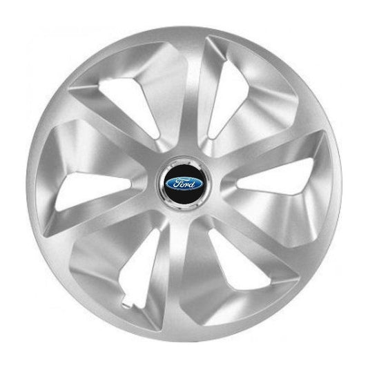 Set 4 Capace Roti Roco Gri R16, pentru Ford