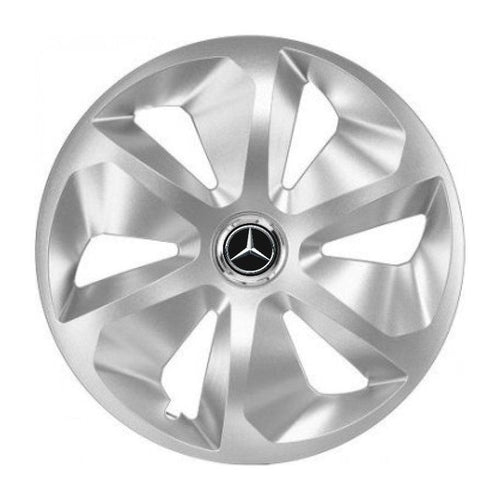 Set 4 Capace Roti Roco Gri R16, pentru Mercedes-Benz