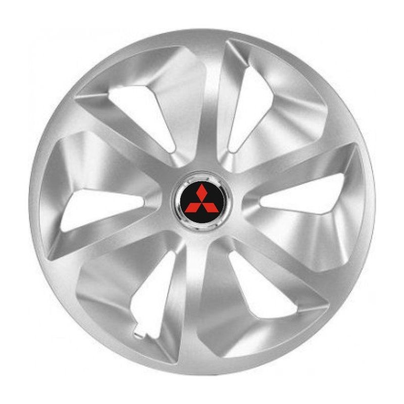 Set 4 Capace Roti Roco Gri R16, pentru Mitsubishi