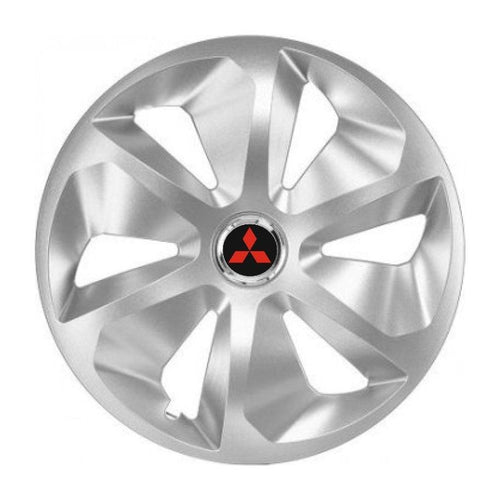 Set 4 Capace Roti Roco Gri R16, pentru Mitsubishi