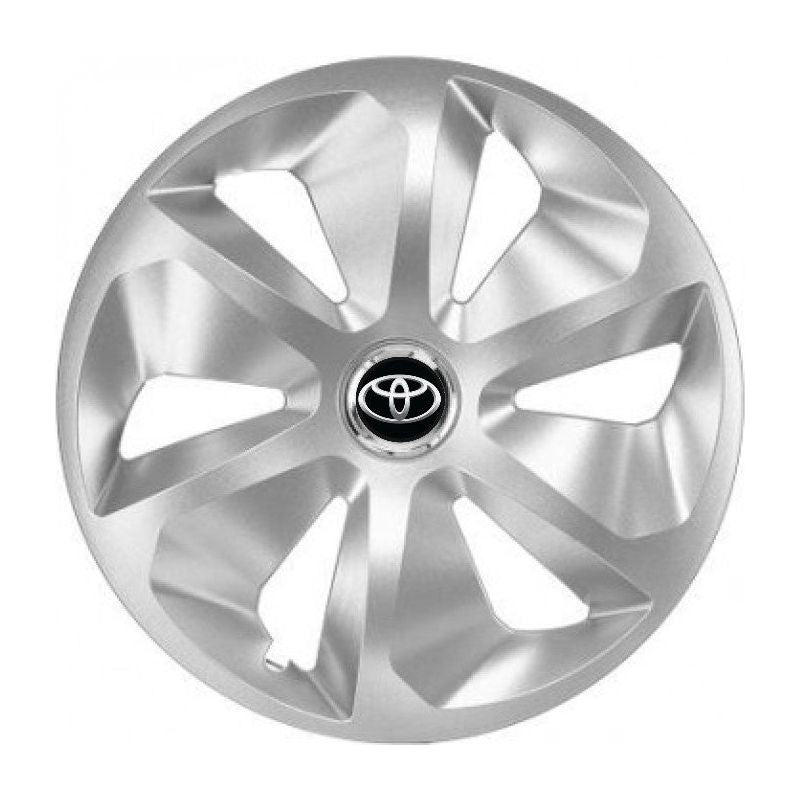Set 4 Capace Roti Roco Gri R16, pentru Toyota