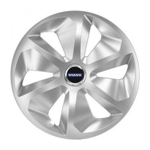 Set 4 Capace Roti Roco Gri R16, pentru Volvo