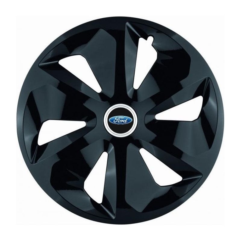 Set 4 Capace Roti Roco Negru R14, pentru Ford