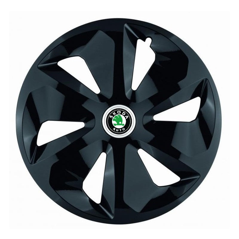 Комплект 4 таса Roco Black R14, за Skoda